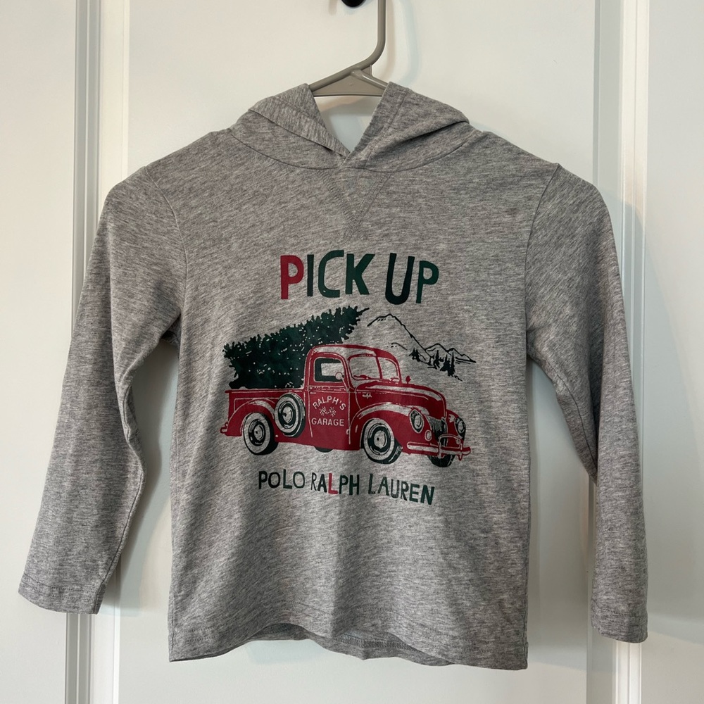 Ralph Lauren, long sleeve boys holiday shirt